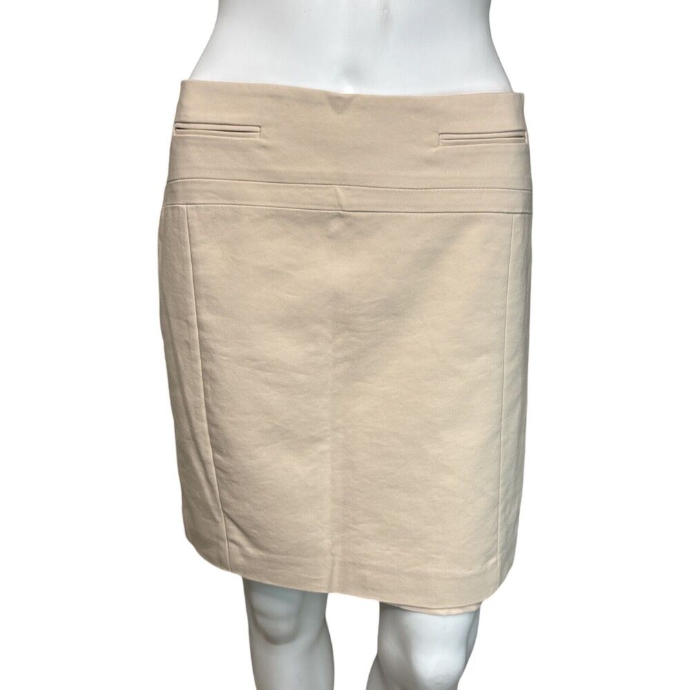 Express Skirt Women 4 Blush Pink Pencil Straight Skirt Mini Career Neutral